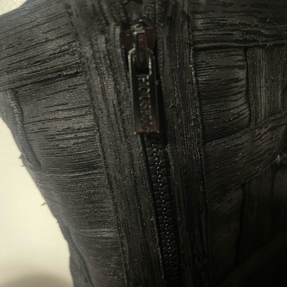 HOUSE OF [LONDON] CB Sexy black faux leather corset/bandaid dress, XS. Slim fit. - Picture 7 of 10